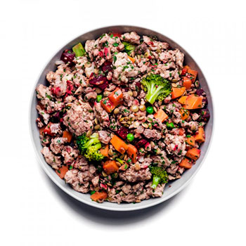 Muestras de Dietas cocinadas para perros