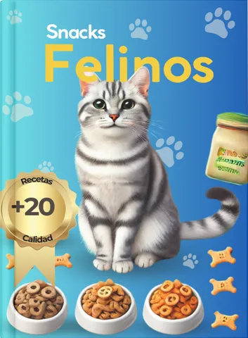 Snacks saludables para gatos