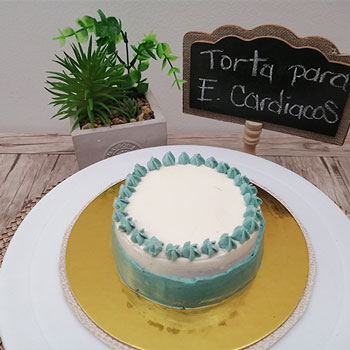 Muestras de Pastelería inclusiva, perros y gatos enfermos