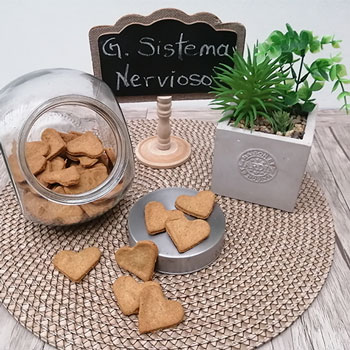Muestras de Pastelería inclusiva, perros y gatos enfermos