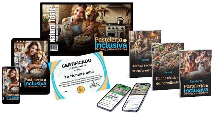 Pastelería inclusiva, perros y gatos enfermos de Diana Fonseca